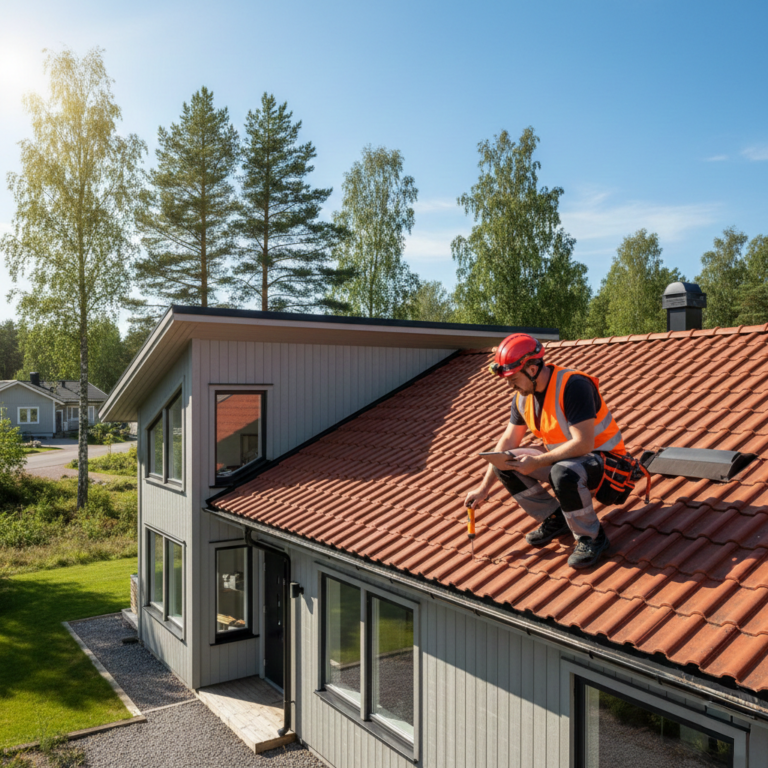 Professionell besiktning-Tak besikning