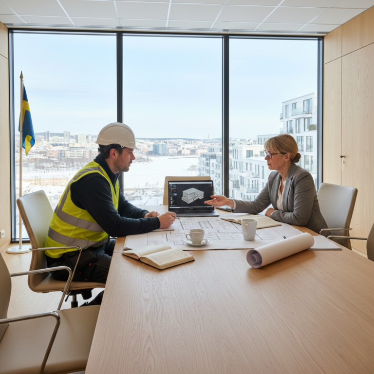 Professionell byggbesiktningsman