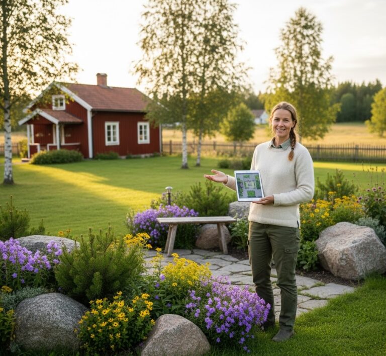 Trädgårdsdesign