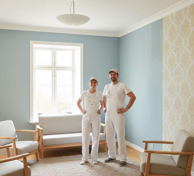 målning